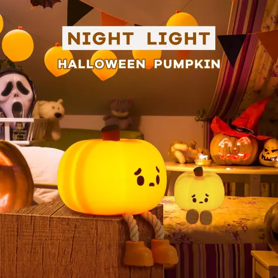 Cute Pumpkin Night Light {5}