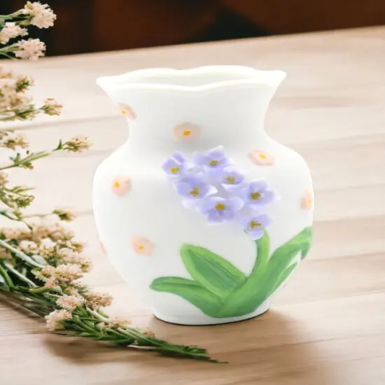 Ceramic Mini Tulip Flowers Vase, Incense Jar, Wedding D&eacute;cor or Gift, Anniversary D&eacute;cor or Gift, Home D&eacute;cor, Vanity Decor {1}