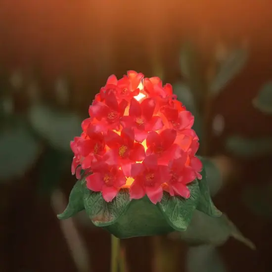 Ceramic Malcus Flower Nightlight, Home Decor, Gift for Her, Gift for Mom, Romantic Decor {2}