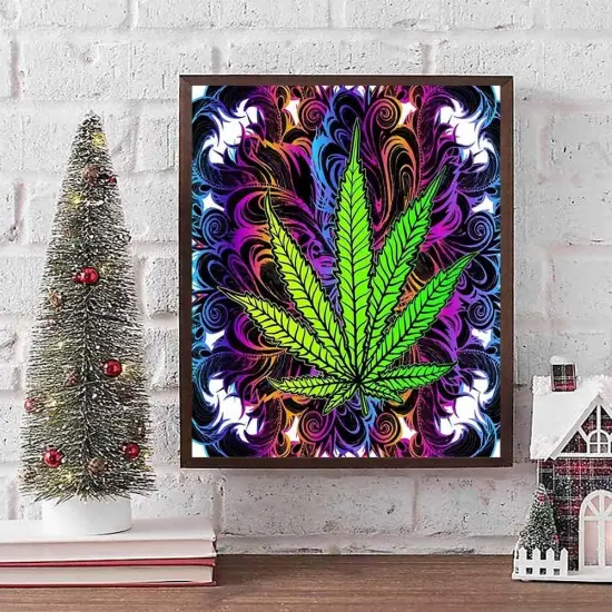5D DIY Diamond Art Kits for Adults Leaf {3}
