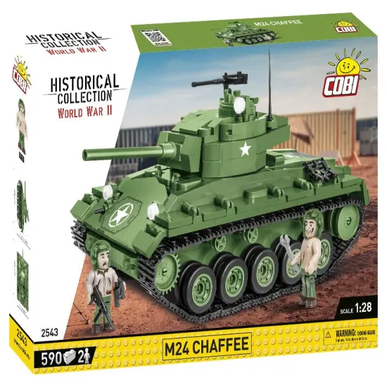 COBI Historical Collection M24 Chaffee Tank {2}
