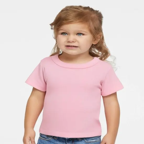 Rabbit Skins&reg; Premium Cotton Jersey Baby Tee Navy {8}