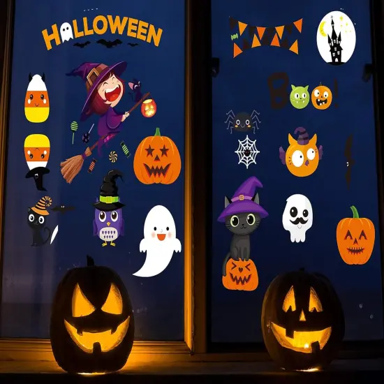 Halloween Cute Window Clings {3}
