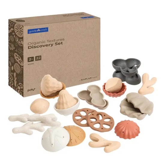 Kaplan Early Learning Company Organic Textures Discovery Set - 22 Pieces {1}