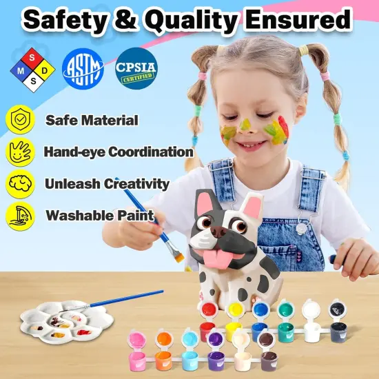 Paint Your Own Dog French Bulldog {3}