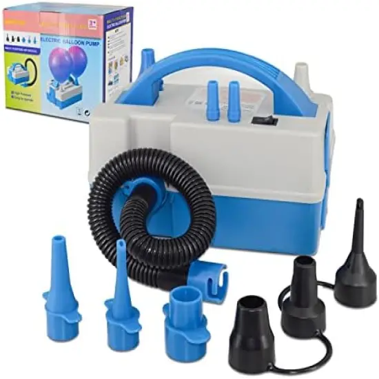 Balloon Pump Electric Air Pump Inflator Deflator Multi-Functional for Inflatables Balloons Party Decoration {5}