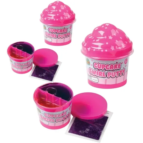 4 Inches Cupcake Swirl Putty {5}