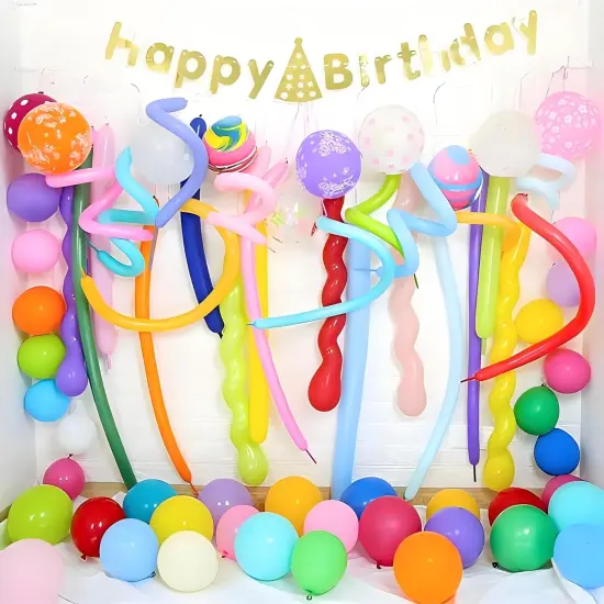 Balloon Pump Electric - Portable Air Balloon Pump for Long Balloons, Balloon Blower Inflator Machine for Twisty, Animal Classic Round, Foil, Latex Balloons {1}