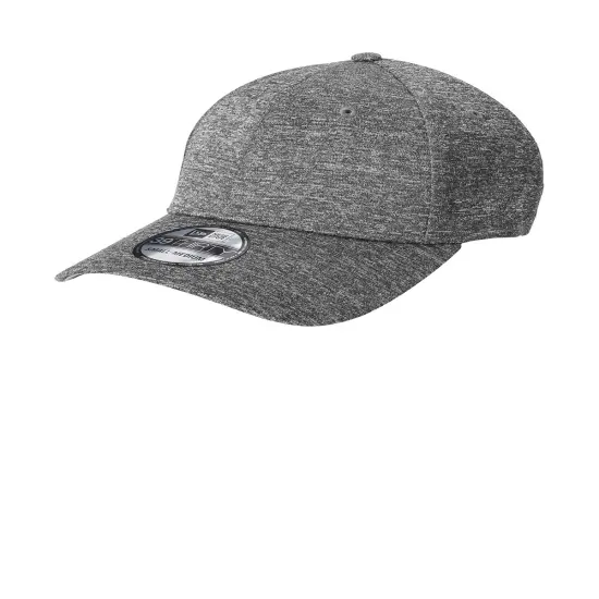 New Era&reg; Stretch Fit Heathered Cap Black Shad Hth {7}