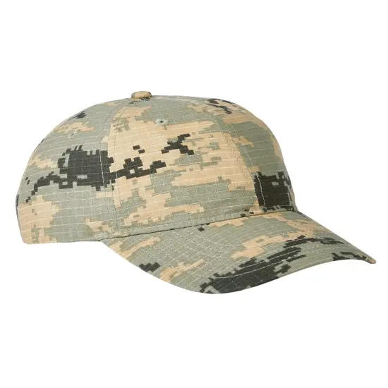 Big Accessories&reg; Unstructured Camo Cap RPSTP DG GR CAMO {1}