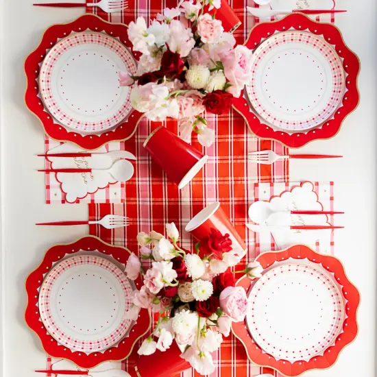 CHERRY RED SIGNATURE CUPS {5}