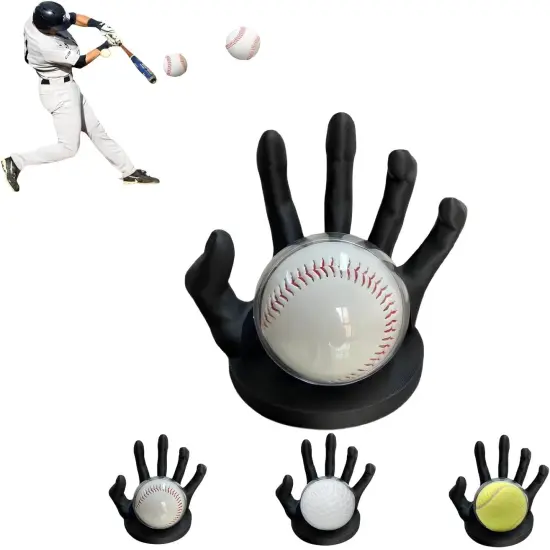 Baseball Holder for Ball, Baseball Stand for Display, Baseball Case Display for Balls, Baseball Display Case for Balls, Baseball Accessories, Baseball Party Decorations {1}