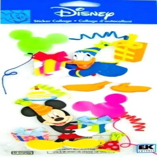 Disney Mickey & Donald Party Dimensional Stickers {1}