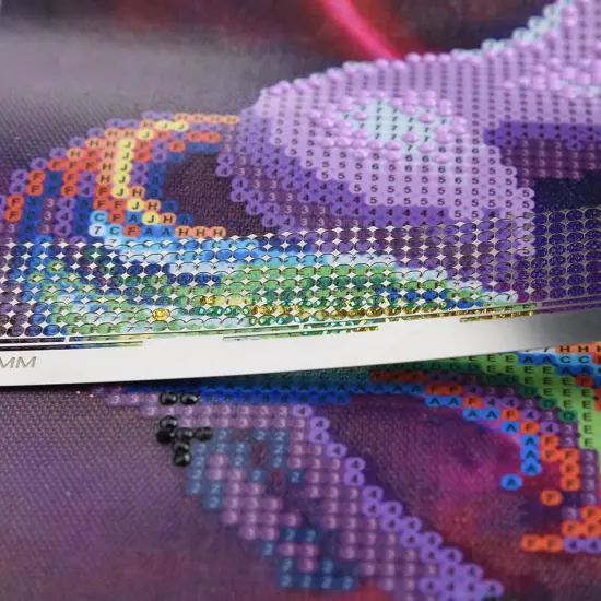 Diamond Painting Stainless Steel Ruler Diamond Dot Drill Alignment Tool DIY Diamond Painting Tools {4}