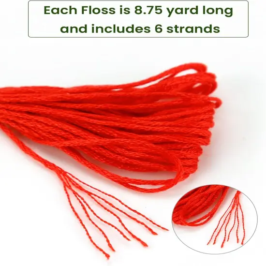 Embroidery Floss 50 Skeins Embroidery Thread {4}