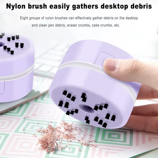 Diamond Tools, Diamond Accessories for Diamonds, Desk Vacuum Cleaner Mini, Hand-Held Vacuum Cleaner for Painting Lover (Purple) {5}