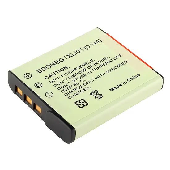 Insten NP-BG1 Type G Lithium Ion Rechargeable Battery for Sony Cyber-Shot DSC-W80 W30 W55 W290 W300 H10 H20 H50 H55 H70 H90 H3 H7 H9 DSC-T100 T20 DSC-HX9V HX5V Camera Green {2}