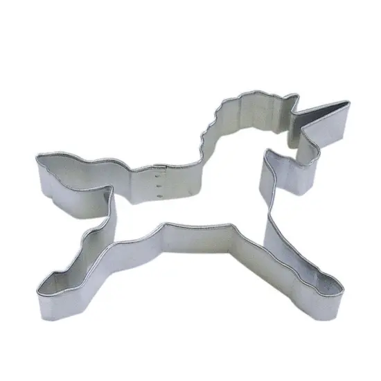 4.5&rdquo; Full Unicorn Metal Cookie Cutter {1}