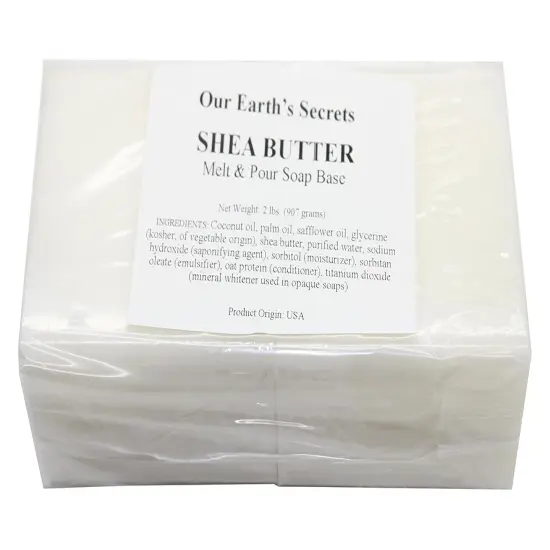 Shea Butter - 2 Pound Melt and Pour Soap Base {2}