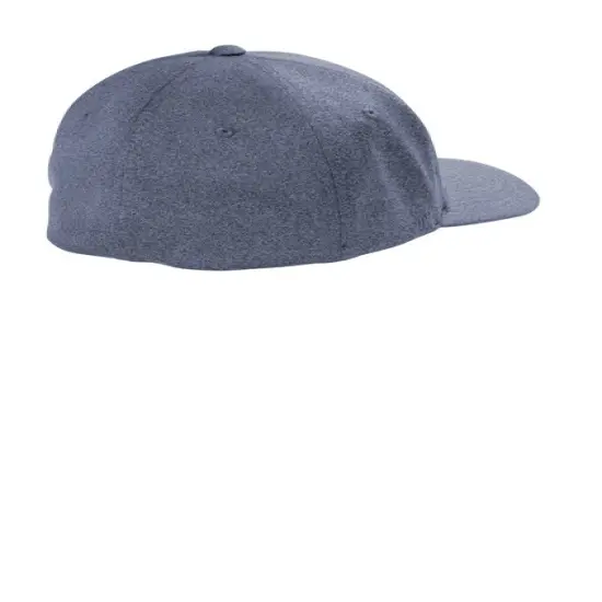 Port Authority&reg; Flexfit Melange Unipanel Cap Dark Grey {5}
