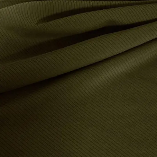 Double Ribbed Spandex Fabric Dusty Olive {1}
