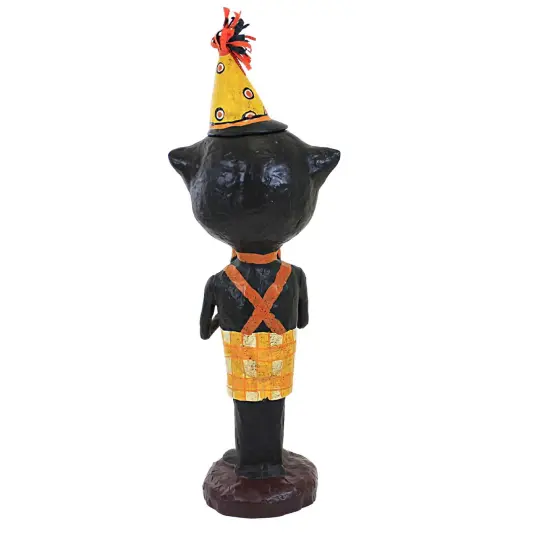 Jorge De Rojas 11.5 Inch Smiley Puss Halloween Figurine , Lightweight Halloween Decor Halloween Black Cat {2}