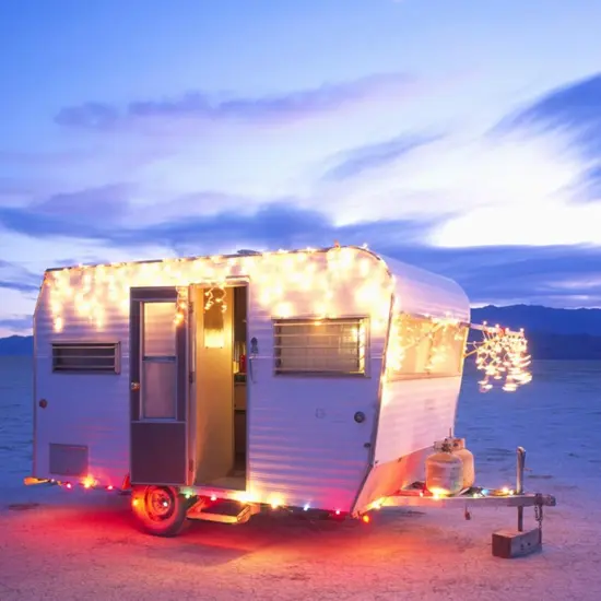 Christmas Lights 100 Count Mini Clear Lights {4}