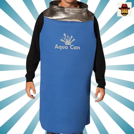 Adults Aqua Can Water Bottle Costume with Hat Making it Perfect for Parties {5}