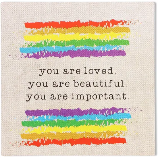 Love is Love Rainbow Pride Sticker Decals (1 Pack, 500 Stickers) Multicolor {6}