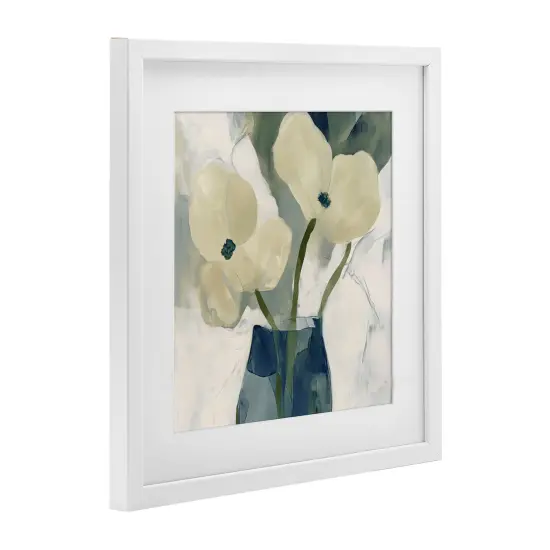 Stupell Industries Simple Yellow Petals Framed Print Under Glass, design by Elara Yasna {3}