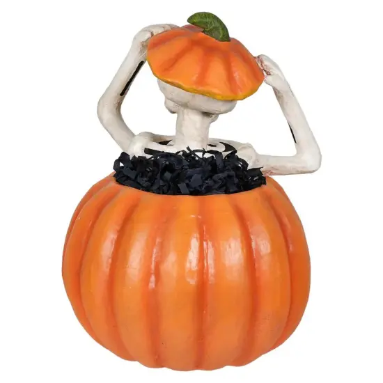 Bethany Lowe 13.0 Inch Pop Up Shelly Halloween Figurine , Lightweight Halloween Decor Halloween Bones Pumpkin Multicolored {2}