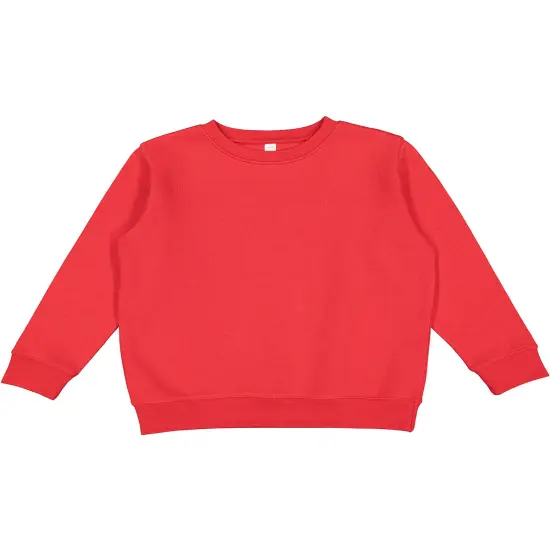 LAT&reg; Youth Elevated Fleece Crew RED {1}