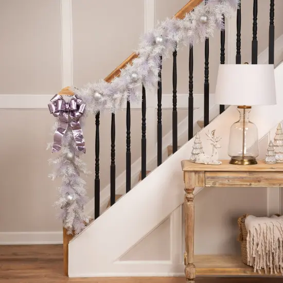 Northlight 9' x 10" Vermont White Pine Artificial Christmas Garland, Unlit {1}