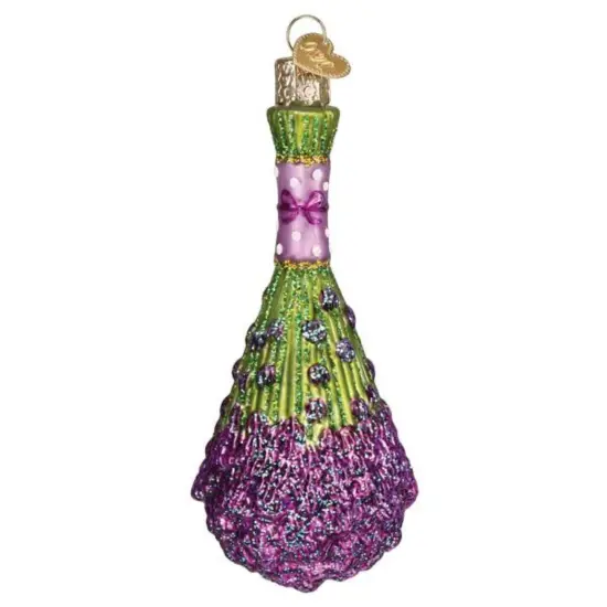 Old World Christmas 4.25 In Bunch Of Lavender Tree Ornament , Ornament Scented Bush Purple {1}