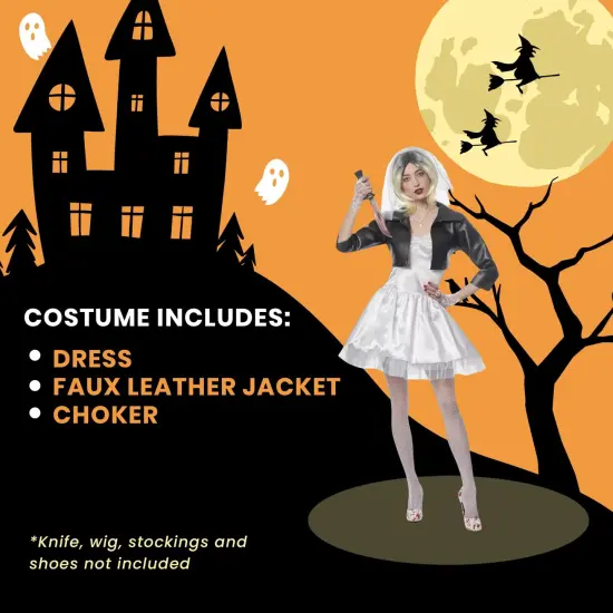 Evil Bride Doll Adult Costume {6}