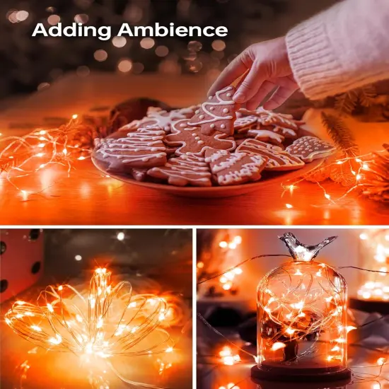 Fairy Lights Battery Operated, 6 Pack 7Ft Mini String Lights {4}