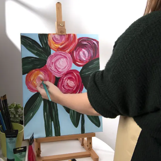 CNVB-1114-12 | Royal & Langnickel Essentials 11" x 14" Art Canvas Panels, 12Pk {5}