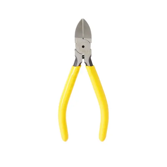 5 Pack CR-V Wire Flush Cutters, Soft Wire Side Cutters for Jewelry Making (Yellow, 5 Inch) {7}