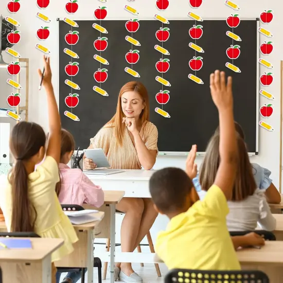 41Ft 5 Pcs Pencil Apples Garland {5}