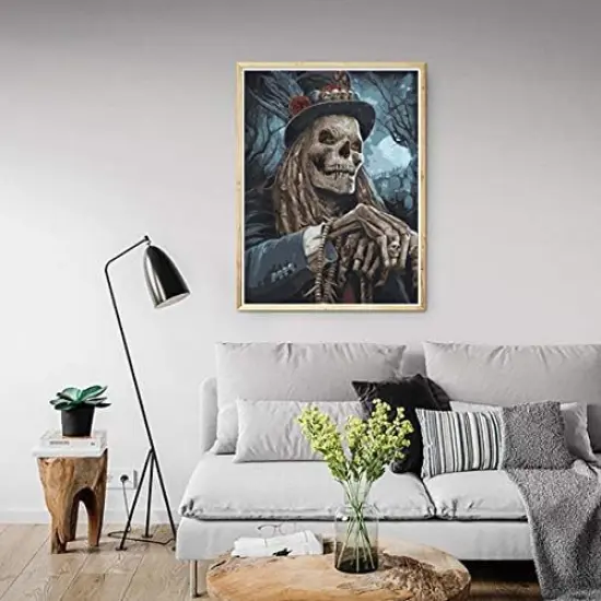 Skull Gentleman Paint by Numbers - 16x20inch (Frameless) {2}