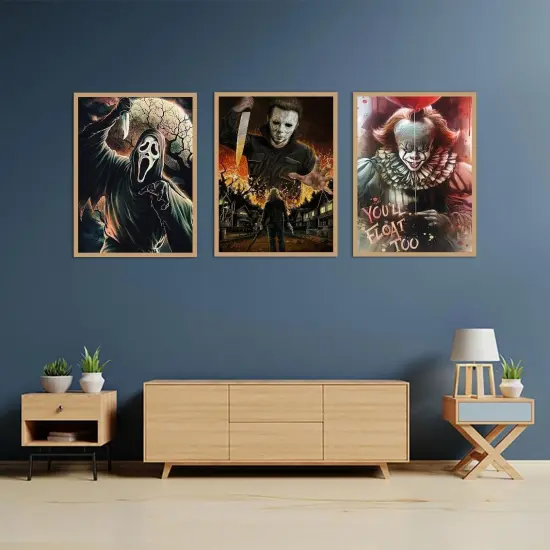 3 Pack Halloween 5D Diamond Art Kits,Diamond Painting Kits for Adults,12x16inch {4}