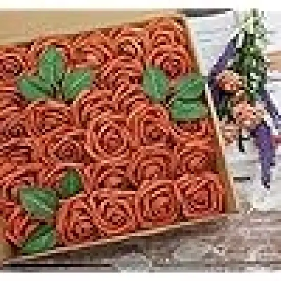 Real Looking Fake Roses with Stem for DIY Wedding {2}