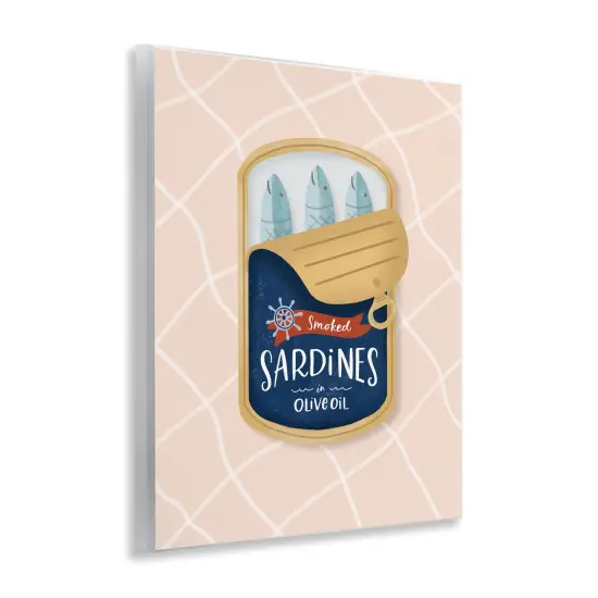 Stupell Industries Nautical Sardines Tin Wall Plaque, design by Sandra Picco {3}