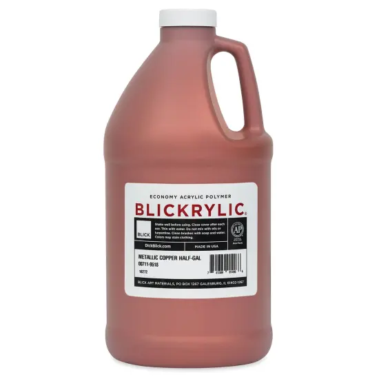 Blickrylic Student Acrylics - Metallic Copper, Half Gallon {2}