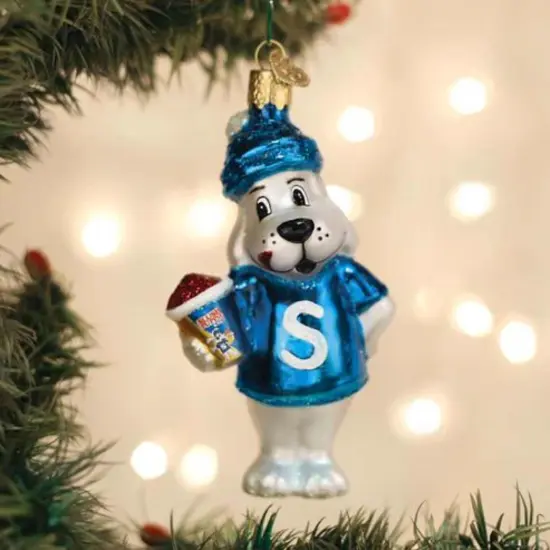 Old World Christmas 4.5 Inch Slush Puppie Tree Ornament , Ornament Frozen Drink Blue {3}