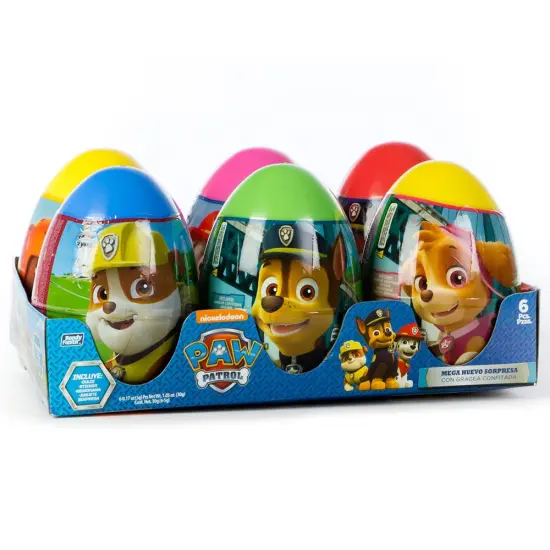 Bondy Mega Egg Paw Patrol 30g 6ct {1}