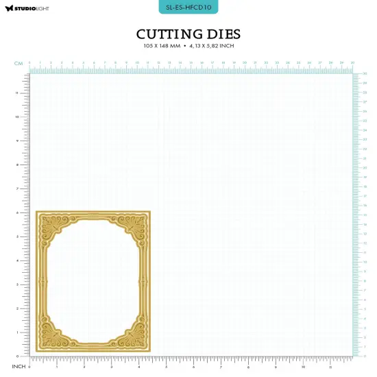Studio Light Essentials Hot Foil Cutting Die-Nr. 10, A6 Border Shape {4}