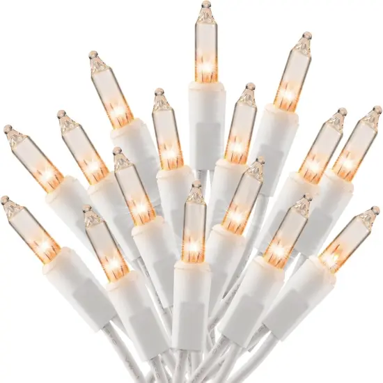 Christmas Lights Clear White {2}