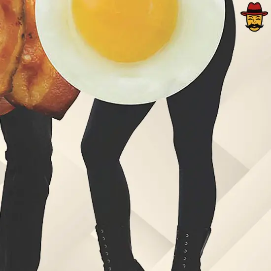Bacon And Eggs Couples Halloween Costume Set Funny Tunic Fits Most Up To 6ft {6}