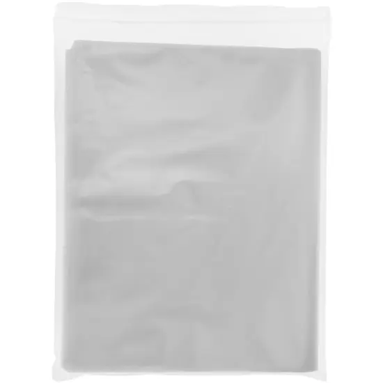 Plymor 12" x 18", 1.5 Mil Flat Open Clear Plastic Poly Bags {5}